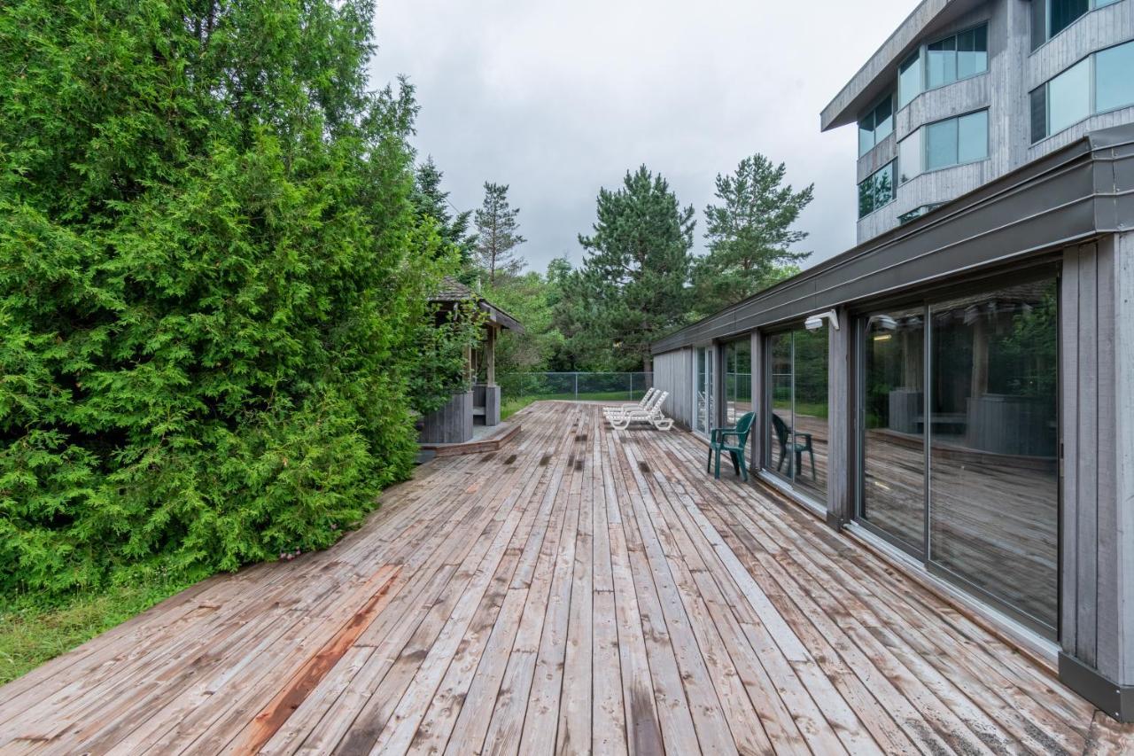 Condo Avec Parc Aquatique ! Beaupré Exterior foto
